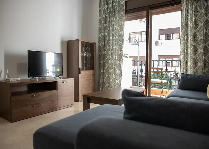 Atenea Centro Con Garaje Gratuito Апартаменты *